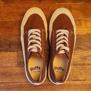 Guffy "Spicewood" Brown Canvas Sneakers 9